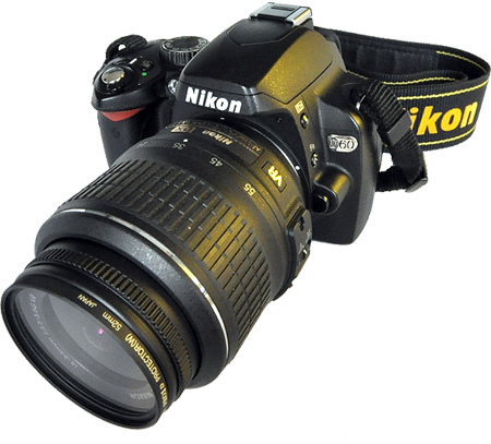 Nikon D60 dSLR Camera + Lens 18-55 VR - 16 March 2008