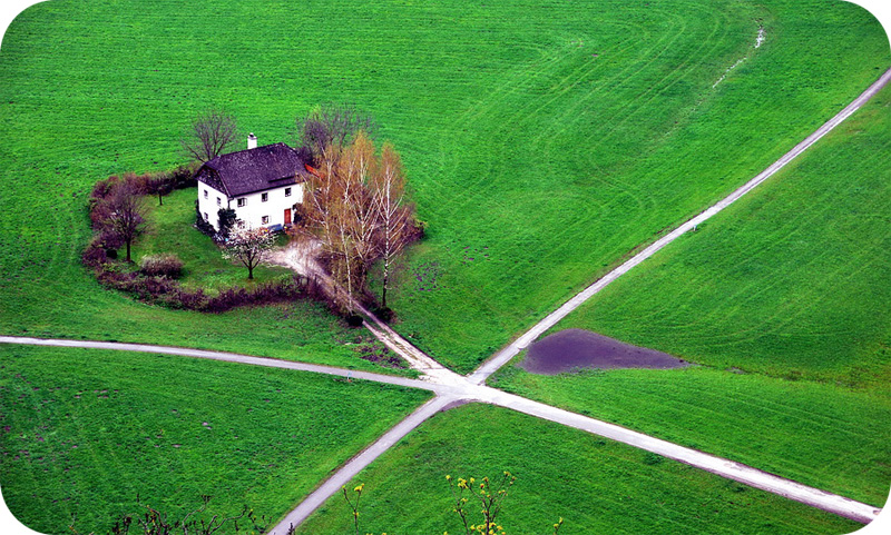 a view from HohenSalzburg Fortress, Austria 15 April 2008