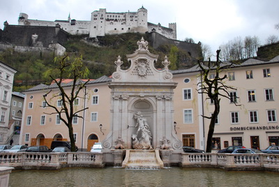 Neptune fountain