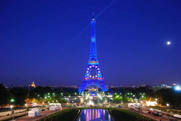 Eifel Tower, Paris 10 Sep 2008 20:53